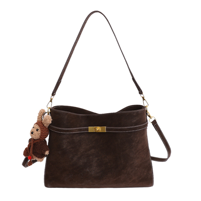 美拉德通勤休闲大容量托特包