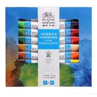 温莎牛顿丙烯颜料石塑粘土小盒管装画家美术生专用绘画颜料套装