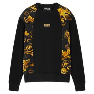 【季末优惠】VERSACE JEANS COUTURE PorcelainBarocco常规运动衫