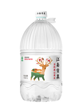 江南贡泉天然山泉水12L桶装水