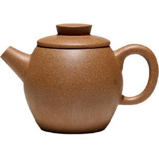 一水堂宜兴原矿手工紫砂壶老段泥巨轮珠160毫升简洁明快出水爽利