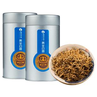 黄金白露红茶 川红工夫红茶特级浓香型口感醇厚筠连红茶罐装100g