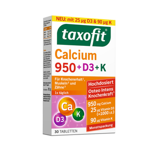 【自营】德国修女KD维骨钙片维生素KD3青少年成人补钙 30粒/盒