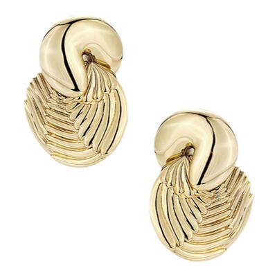 RetroChic荷鲁斯羽翼耳环