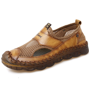 清仓处理断码特价透气网面包头凉鞋夏季户外涉水溯溪沙滩鞋男捡漏