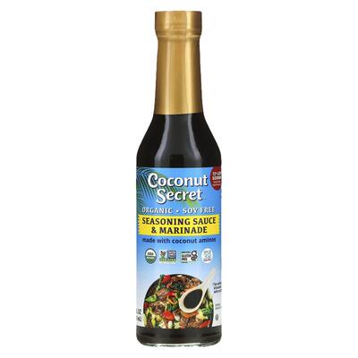 CoconutSecret椰子酱油婴幼儿童减盐辅食进口调味料大蒜酱照烧酱0
