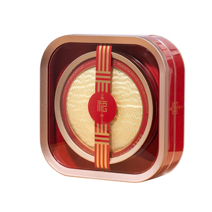 燕窝包装盒高档透明空盒子虫草鹿茸海参石斛圆内盒四宝通用礼品盒