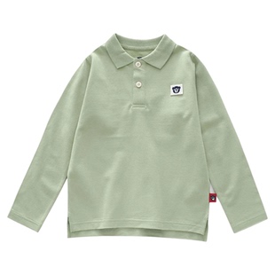 男童春秋纯棉polo衫长袖2026新款中大童儿童洋气酷帅休闲童装卫衣