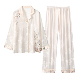 母亲节给妈妈的礼物实用衣服套装冰丝睡衣高级适合送婆婆生日礼盒