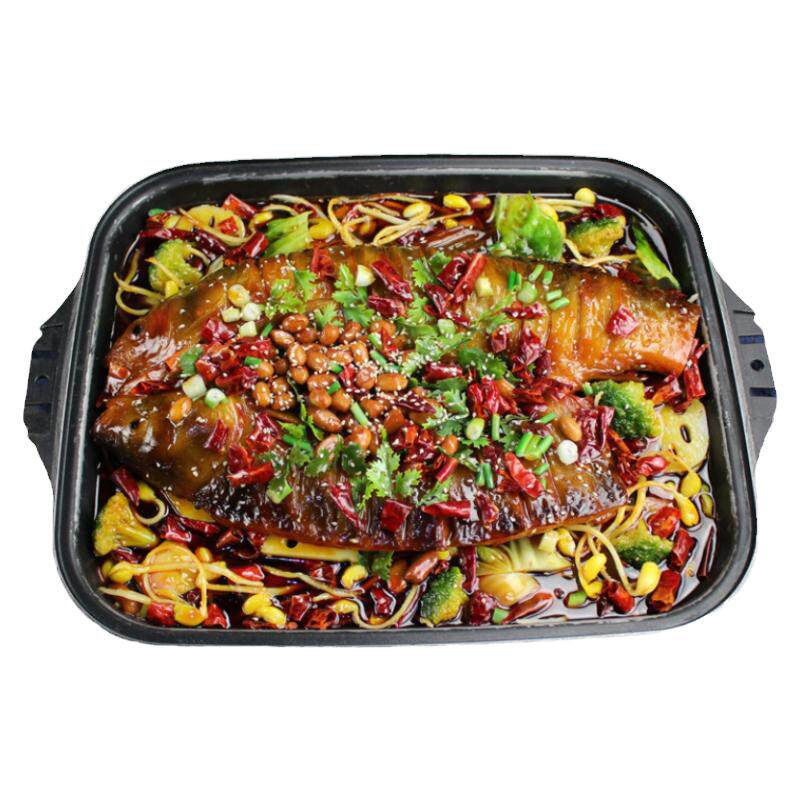 仿真烤鱼模型铁板烤鱼模具仿真菜品模型假菜食品模型厂家定制