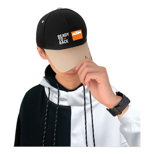 KTM摩托越野机车队周边鸭舌帽男女棒球帽子骑行户外防晒遮太阳帽