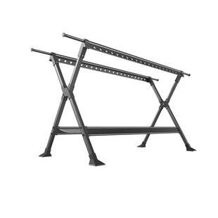 阳台加厚落地晾衣架室内家用折叠凉衣杆伸缩挂衣服架子晒被子神器