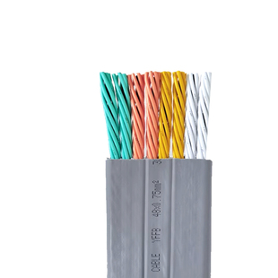 JNWC江南YFFB扁平柔性拖链电缆电梯随行电缆行车龙门吊多心控制线