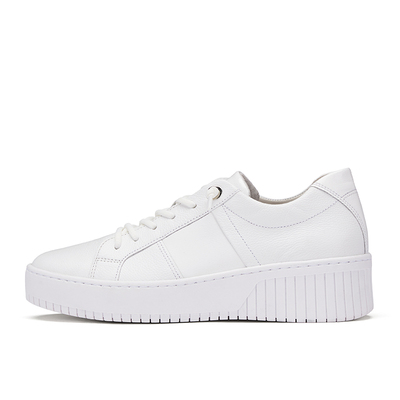 嘉步43232厚底休闲小白鞋