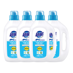 超能洗衣液APG20斤家用护衣护色抵抗沉积低泡易漂官方旗舰店正品