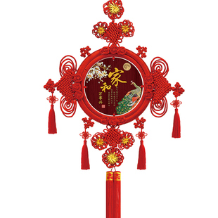 中国结挂件福字客厅大号玄关挂饰平安节乔迁新居新年装饰背景墙