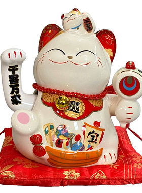 金石工坊招财猫招招右手开业礼品