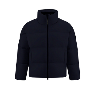 High Rock/天石鹅铠甲秋冬700蓬羽绒服短款泡芙25新面包服G652