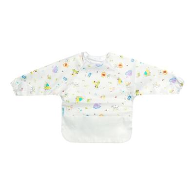 marcus马库狮宝宝吃饭罩衣儿童婴儿围兜辅食饭兜反穿衣防水防脏