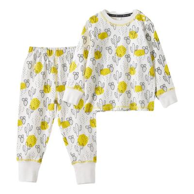 儿童莫代尔棉A类薄暖家居服套装