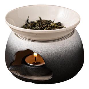 温茶炉小火炉蜡烛煮茶底座保温暖茶器提香器烘茶炉围炉煮茶温茶器
