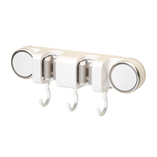 吸盘拖把壁挂夹免打孔浴室收纳神器拖布固定架卫生间扫把拖把挂钩