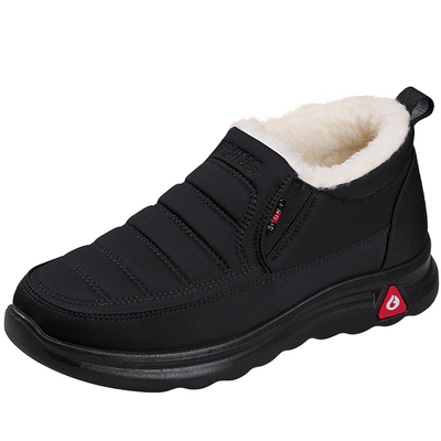 老北京布鞋男冬季新款爸爸棉鞋