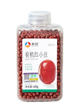 新良有机红小豆420g瓶装