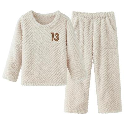 猫人儿童法兰绒家居服舒适保暖