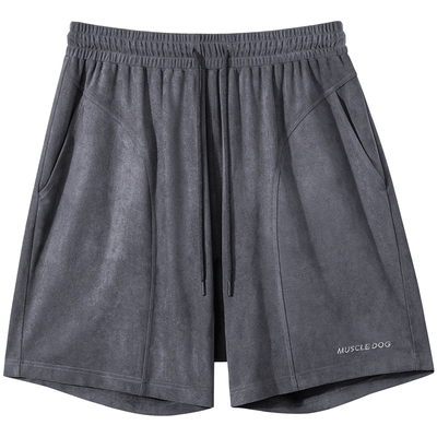 肌肉狗训练健身运动短裤男