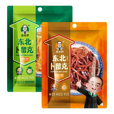 凌老师卜留克 东北老味咸菜丝酱香酸甜酱腌菜速食佐餐下饭菜90g