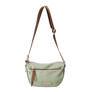 夏天女款包包轻便斜挎包小型原创小众百搭小布包尼龙牛津布饺子包