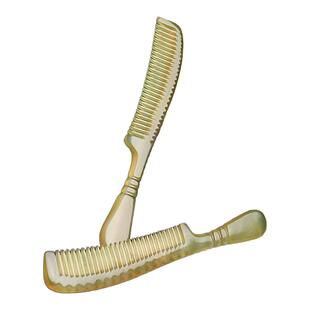 网红牛角色梳小梳子男士头皮经络按摩梳羊角梳女士专用长发家用