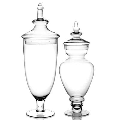 水晶欧式玻璃糖果罐家居软装甜品