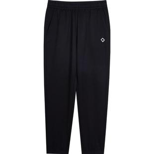 准者针织秋冬加厚长裤高弹卫裤篮球训练运动裤男加绒束脚休闲裤子