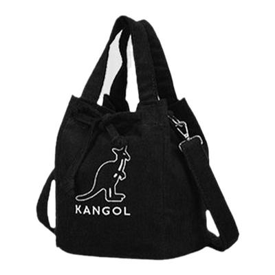 kangol灯芯绒手拎小挎包新品