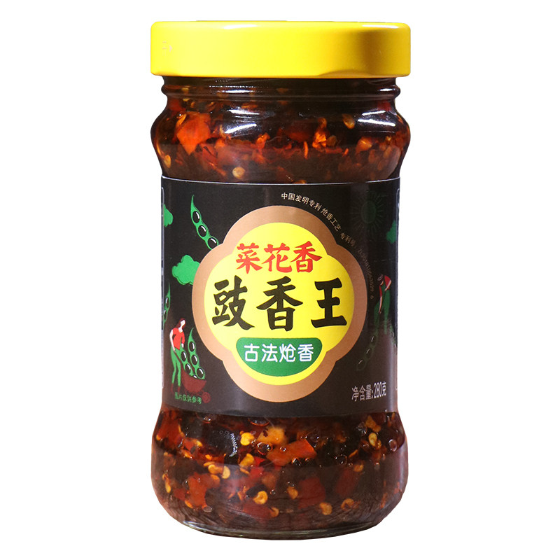 四川菜花香豉香王280g香辣豆豉酱