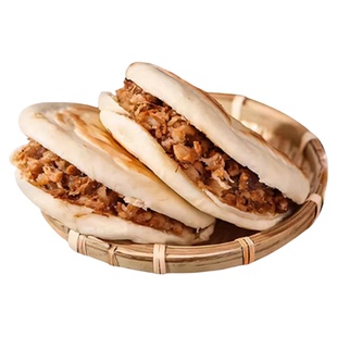 西安肉夹馍陕西特产面食白吉饼早餐速食食品老潼关饼胚半成品早点