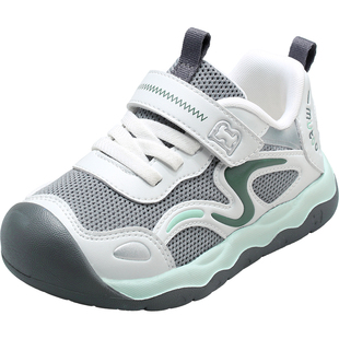 牧童宝宝学步鞋2026春季新款软底网面女童鞋轻便透气男童运动鞋子