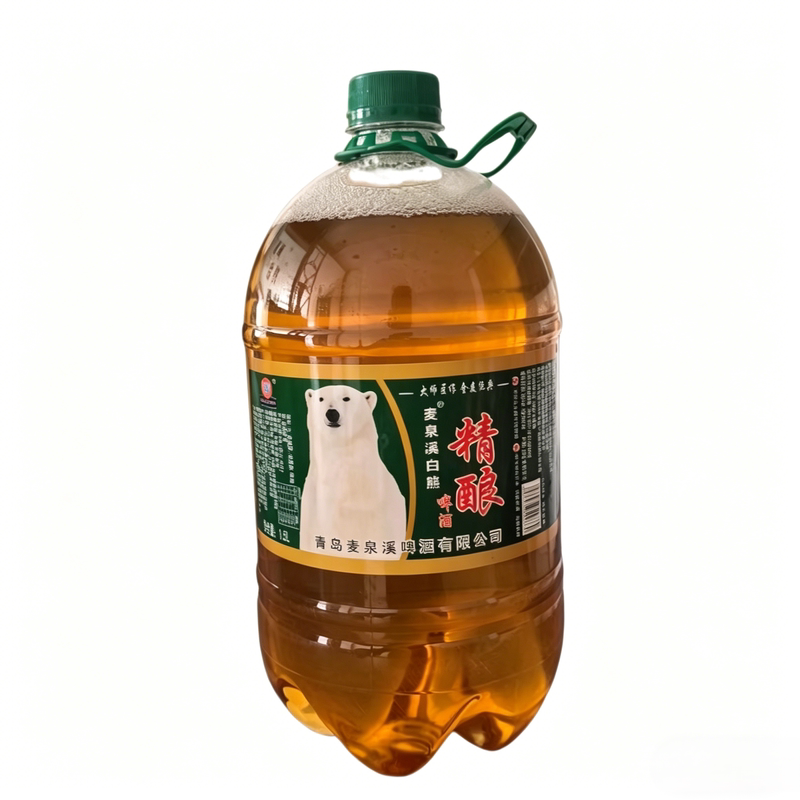 麦泉溪小麦精酿啤酒1.5L×6桶装