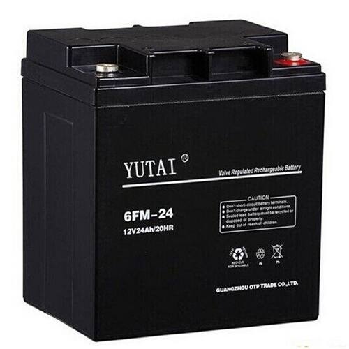 YUTAI蓄电池6FM2412V24AH消防照明UPS电源配套EPS直流屏