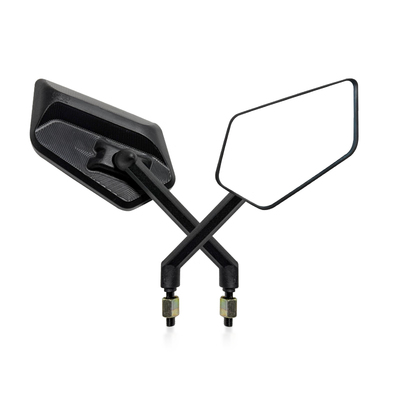 电动车反光镜通用大视野凸面后视镜适用九号小牛电瓶摩托车倒车镜