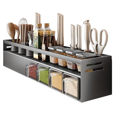 刀架筷筒调料架一体多功能置物架