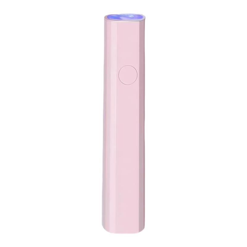 美甲烤灯一字美甲灯速干指甲油胶小型迷你专用手持照灯光疗灯甲片