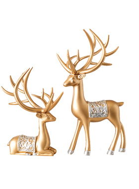 新中式风小花瓶禅意古典茶几摆件