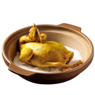 创意佳厨盐焗老鸡即食白切鸡手撕卤鸡熟食整只鸡预支菜快餐半成品