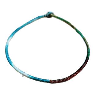 五行补水补木补土段染蜡线手工编制金刚结情侣手链本命年手绳红绳