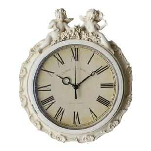 加安加丽美式钟表组合客厅复古墙面欧式古典挂钟挂墙装饰挂画摆件