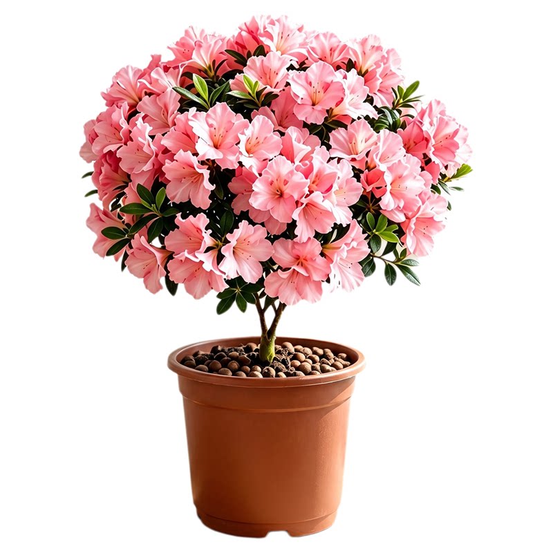 杜鹃花盆栽四季开花带花苞室内阳台桌面植物好养易活耐寒耐热花苗