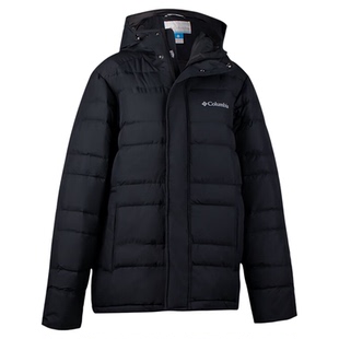 哥伦比亚Columbia户外男拒水防风550蓬加厚保暖连帽羽绒服WE8928